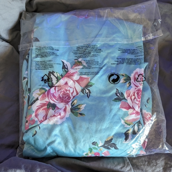 MUSIDORA 3 in 1 Maternity & Nursing Robe Hospital Gown, Large NWT - Picture 6 of 8